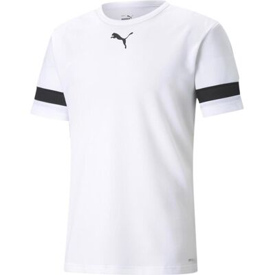 Puma Herren, Sportshirt, teamRISE Jersey-704932 (M), Weiss, M Puma Herren, Sportshirt, teamRISE Jersey-704932 (M), Weiss, M
