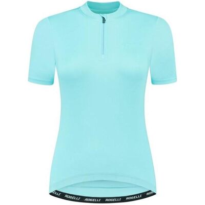 Rogelli Hellblau Damen Radtrikot - Fahrradtrikot Rogelli Hellblau Damen Radtrikot - Fahrradtrikot