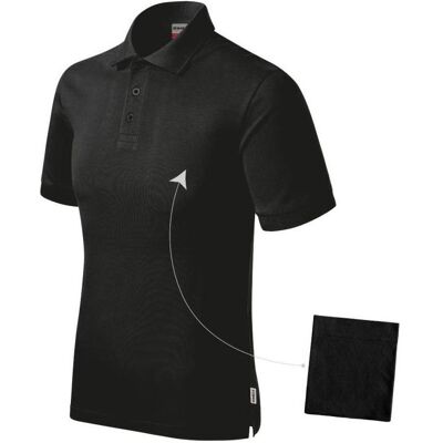 Rimeck, Arbeitsoberteil, Resist Heavy Polo Shirt M MLI-R2001 Black (S) Rimeck, Arbeitsoberteil, Resist Heavy Polo Shirt M MLI-R2001 Black (S)