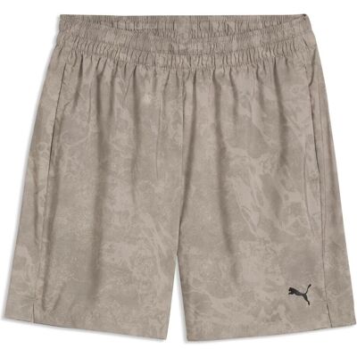 Puma Herren, Shorts, M Tad Essentials Aop 7" Woven Short, Grau, Beige, (M) Puma Herren, Shorts, M Tad Essentials Aop 7" Woven Short, Grau, Beige, (M)