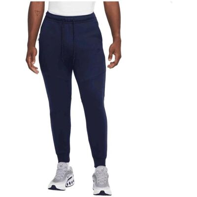 Nike, Herren, Sporthose, Techfit Fleece-Jogginghose für Herren (M), Schwarz, Blau Nike, Herren, Sporthose, Techfit Fleece-Jogginghose für Herren (M), Schwarz, Blau