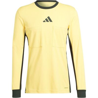 Adidas Herren, Sportshirt, REF 24 JSY LS (S), Gelb, S Adidas Herren, Sportshirt, REF 24 JSY LS (S), Gelb, S