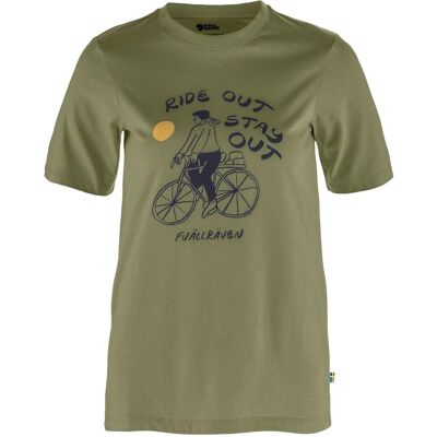 Fjällräven, Damen, Funktionsshirt, Hoja Iväg Damen T-Shirt (S), Grün, S Fjällräven, Damen, Funktionsshirt, Hoja Iväg Damen T-Shirt (S), Grün, S
