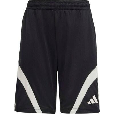 Adidas Jungen, Shorts, J Hot Sho - black/owhite/owhite, Weiss, Schwarz, (152) Adidas Jungen, Shorts, J Hot Sho - black/owhite/owhite, Weiss, Schwarz, (152)