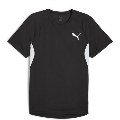 Puma Herren, Sportshirt, M CROSS THE LINE TEE 3.0 (L), Schwarz, Weiss, L Puma Herren, Sportshirt, M CROSS THE LINE TEE 3.0 (L), Schwarz, Weiss, L