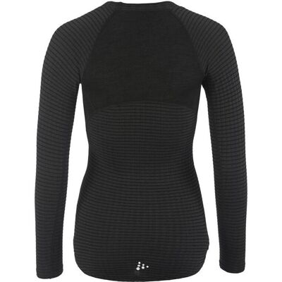 Craft, Damen, Funktionsshirt, Wool Extreme X L/S 2 W Unterhemd (XXL), Schwarz, XXL Craft, Damen, Funktionsshirt, Wool Extreme X L/S 2 W Unterhemd (XXL), Schwarz, XXL
