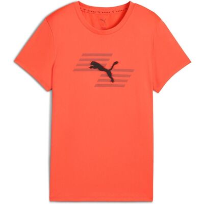 Puma Damen, Sportshirt, W x Hyrox Poly Graphic Tee (XS), Rot, XS Puma Damen, Sportshirt, W x Hyrox Poly Graphic Tee (XS), Rot, XS