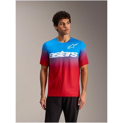 Alpinestars, Herren, Velotrikot, Jersey A-Dura Astars Ss 2.0 Red/Bright Blue (XL), Blau, Rot, XL Alpinestars, Herren, Velotrikot, Jersey A-Dura Astars Ss 2.0 Red/Bright Blue (XL), Blau, Rot, XL