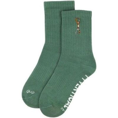 YY Vertical, Unisex, Sportsocken, Quickdraw - Green - S (35-38) (35 - 38), Grün YY Vertical, Unisex, Sportsocken, Quickdraw - Green - S (35-38) (35 - 38), Grün