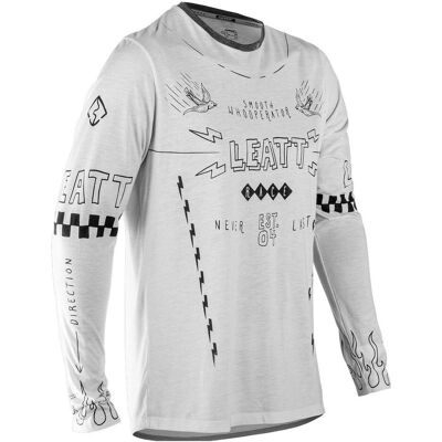 Leatt, Herren, Velotrikot, MTB Gravity 3.0 Radtrikot (XS), Weiss, XS Leatt, Herren, Velotrikot, MTB Gravity 3.0 Radtrikot (XS), Weiss, XS