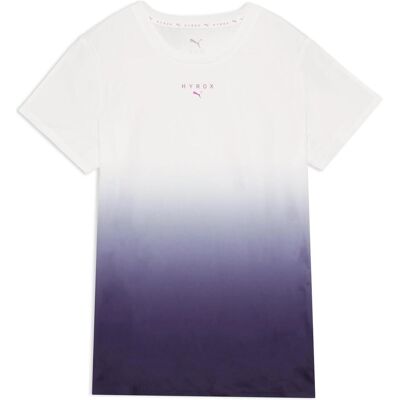 Puma Damen, Sportshirt, W X Hyrox Poly Graphic Tee (M), Weiss, M Puma Damen, Sportshirt, W X Hyrox Poly Graphic Tee (M), Weiss, M