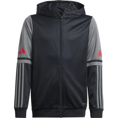 Adidas Jungen, Pullover, Squadra 25 Hoody Kids, Grau, Schwarz, (152) Adidas Jungen, Pullover, Squadra 25 Hoody Kids, Grau, Schwarz, (152)
