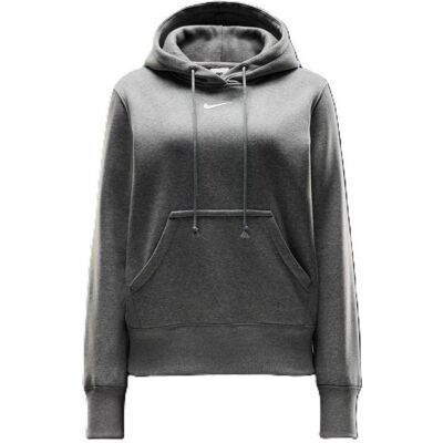 Nike, Damen, Pullover, Women's Sportswear Phoenix Fleece HDY, Grau, Weiss, (XS) Nike, Damen, Pullover, Women's Sportswear Phoenix Fleece HDY, Grau, Weiss, (XS)