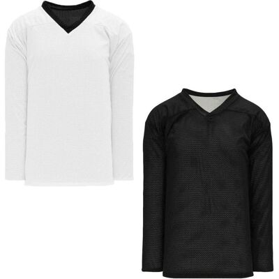 Sher-Wood, Herren, Sportshirt, SHERWOOD SW300 SR Hockey-Trainingstrikot (XL, Schwarz/Weiss) (XL), Schwarz, Weiss, XL Sher-Wood, Herren, Sportshirt, SHERWOOD SW300 SR Hockey-Trainingstrikot (XL, Schwarz/Weiss) (XL), Schwarz, Weiss, XL