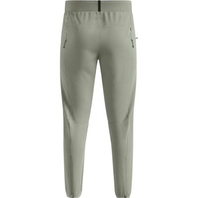 Odlo, Herren, Langlaufhose, Zeroweight Pro Windproof Warm (XL), Grau, Grün Odlo, Herren, Langlaufhose, Zeroweight Pro Windproof Warm (XL), Grau, Grün