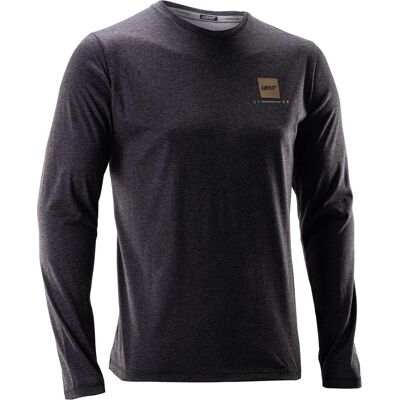 Leatt, Herren, Velotrikot, MTB Gravity 3.0 Langarm-Radtrikot (S), Schwarz, S Leatt, Herren, Velotrikot, MTB Gravity 3.0 Langarm-Radtrikot (S), Schwarz, S