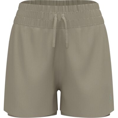 Odlo, Damen, Langlaufhose, Women's Zeroweight 3" 2-In-1 Short (XS), Grün Odlo, Damen, Langlaufhose, Women's Zeroweight 3" 2-In-1 Short (XS), Grün