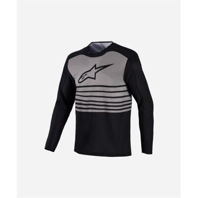 Alpinestars, Herren, Velotrikot, Jersey A-Dura Elite Ls 2.0 Black (XL), Schwarz, XL Alpinestars, Herren, Velotrikot, Jersey A-Dura Elite Ls 2.0 Black (XL), Schwarz, XL