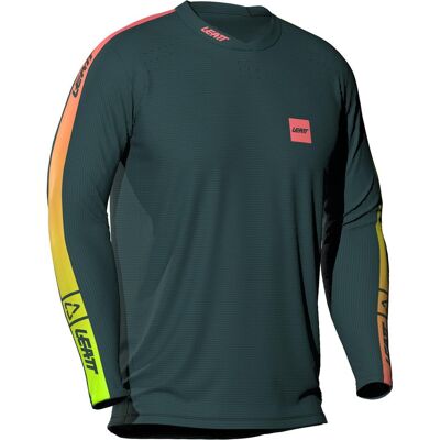 Leatt, Jungen, Velotrikot, Kinder-MTB-Radtrikot Gravity 4.0 (L), Grün, L Leatt, Jungen, Velotrikot, Kinder-MTB-Radtrikot Gravity 4.0 (L), Grün, L