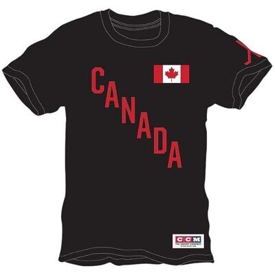 CCM, Herren, Sportshirt, Diagonal Canada SR T-Shirt (L, Kanada) (L), L CCM, Herren, Sportshirt, Diagonal Canada SR T-Shirt (L, Kanada) (L), L