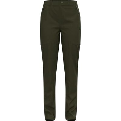 Odlo, Damen, Outdoorhose, Ascent Light Zip-Off (36, S), Grün Odlo, Damen, Outdoorhose, Ascent Light Zip-Off (36, S), Grün