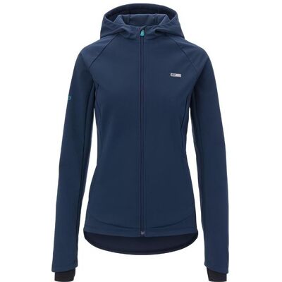 Giro, Damen, Velojacke, Ambient Women's Jacket (Anti -Wasser -Polar) Mitternachtsblau Grösse S (DWZ) (S), Blau, S Giro, Damen, Velojacke, Ambient Women's Jacket (Anti -Wasser -Polar) Mitternachtsblau Grösse S (DWZ) (S), Blau, S