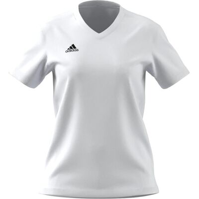 Adidas Damen, Sportshirt, Koszulka damska Entrada 22 Tee biała HC0442 (XS) (XS), Weiss, XS Adidas Damen, Sportshirt, Koszulka damska Entrada 22 Tee biała HC0442 (XS) (XS), Weiss, XS