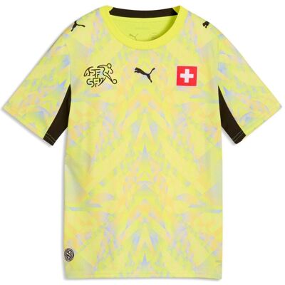 Puma Jungen, Fussballtrikot, SFV Replica Match Jersey GK (152), Violett, Gelb, 152 Puma Jungen, Fussballtrikot, SFV Replica Match Jersey GK (152), Violett, Gelb, 152
