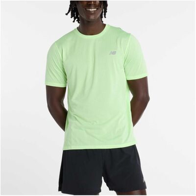 New Balance, Herren, Sportshirt, NB Athletics Run T-Shirt (L), Gelb, L New Balance, Herren, Sportshirt, NB Athletics Run T-Shirt (L), Gelb, L