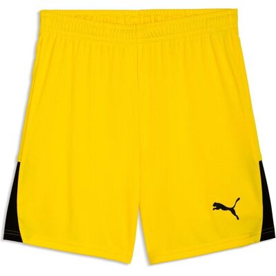 Puma Herren, Sporthose, teamLIGA26 Shorts (L), Schwarz, Gelb Puma Herren, Sporthose, teamLIGA26 Shorts (L), Schwarz, Gelb
