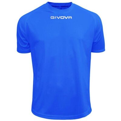 Givova, Herren, Sportshirt, Ein Fussballtrikot (XXS), Blau, XXS Givova, Herren, Sportshirt, Ein Fussballtrikot (XXS), Blau, XXS