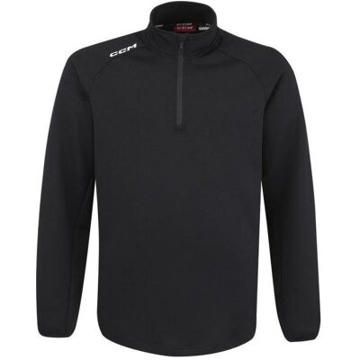 CCM, Pullover, Pullover Fleece Locker Room 1/4 Zip (Schwarz, M), Schwarz, (M) CCM, Pullover, Pullover Fleece Locker Room 1/4 Zip (Schwarz, M), Schwarz, (M)