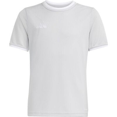 Adidas Jungen, Sportshirt, Ent26 Jsy Y - tmlggr/white (128), Grau, Weiss, 128 Adidas Jungen, Sportshirt, Ent26 Jsy Y - tmlggr/white (128), Grau, Weiss, 128