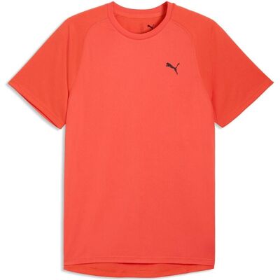 Puma Herren, Sportshirt, M Pwrtrain Fabric Mix Tee (3XL), Rot, 3XL Puma Herren, Sportshirt, M Pwrtrain Fabric Mix Tee (3XL), Rot, 3XL