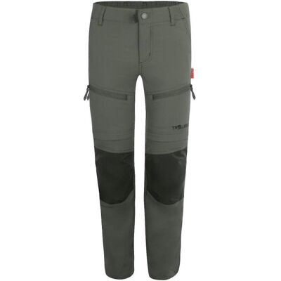 Trollkids, Unisex, Outdoorhose, Kid's Nordfjord Zip-Off Pants (122), Grün Trollkids, Unisex, Outdoorhose, Kid's Nordfjord Zip-Off Pants (122), Grün