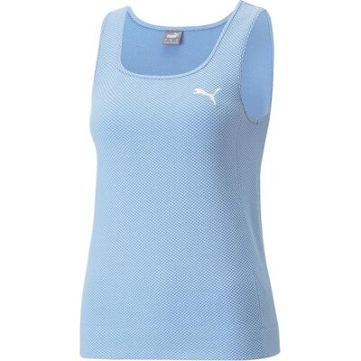 Puma Damen, Sportshirt, HER Slim Tank (XS), Blau, XS Puma Damen, Sportshirt, HER Slim Tank (XS), Blau, XS
