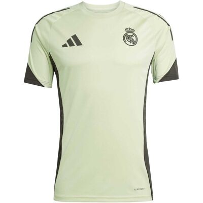 Adidas Herren, Fussballtrikot, Real Madrid Training JSY Herren T-Shirt (M), Grau, Grün, M Adidas Herren, Fussballtrikot, Real Madrid Training JSY Herren T-Shirt (M), Grau, Grün, M
