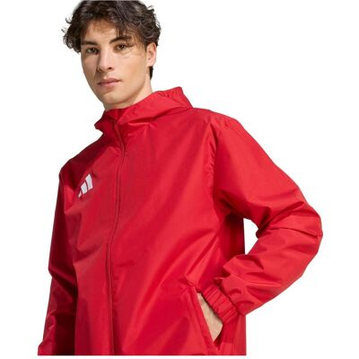 Adidas Herren, Trainingsjacken, Entrada Jacke (L), Rot, Weiss, L Adidas Herren, Trainingsjacken, Entrada Jacke (L), Rot, Weiss, L