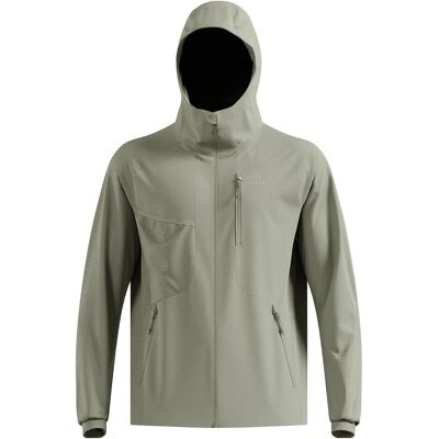 Odlo, Herren, Langlaufjacke, Zeroweight Windproof X Warm Jacket (M), Grau, Violett, M Odlo, Herren, Langlaufjacke, Zeroweight Windproof X Warm Jacket (M), Grau, Violett, M