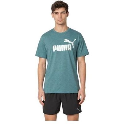 Puma Sportshirt, Ess T-Shirt Nr. 1 Heather Tee Logo (XL), XL Puma Sportshirt, Ess T-Shirt Nr. 1 Heather Tee Logo (XL), XL