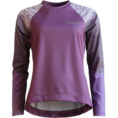 Zimtstern, Damen, Velotrikot, Braapz Shirt L/S Damen Trikot (S), Violett, S Zimtstern, Damen, Velotrikot, Braapz Shirt L/S Damen Trikot (S), Violett, S