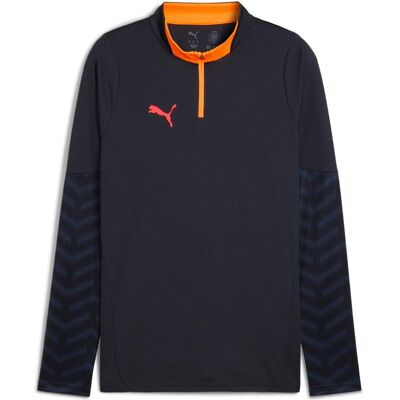 Puma Herren, Trainingsjacken, individualCUP 1/4 Zip-Top (M), Blau, Rot, M Puma Herren, Trainingsjacken, individualCUP 1/4 Zip-Top (M), Blau, Rot, M
