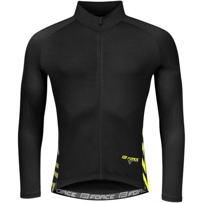 MGA, Herren, Velotrikot, Force Spike Sweatshirt, Schwarz und Fluo XL899812-XL (XL), Gelb, Schwarz, XL MGA, Herren, Velotrikot, Force Spike Sweatshirt, Schwarz und Fluo XL899812-XL (XL), Gelb, Schwarz, XL