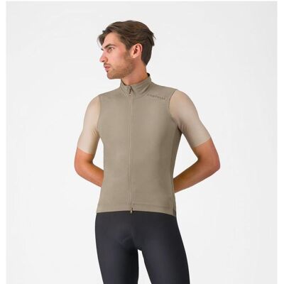 Castelli, Herren, Velojacke, Espresso 2 Vest (XL), Beige, XL Castelli, Herren, Velojacke, Espresso 2 Vest (XL), Beige, XL