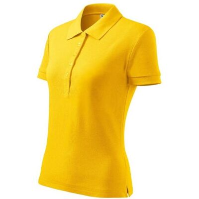 Malfini, Damen, Funktionsshirt, Cotton Heavy W Polo Shirt MLI-21604 (S), Gelb, S Malfini, Damen, Funktionsshirt, Cotton Heavy W Polo Shirt MLI-21604 (S), Gelb, S
