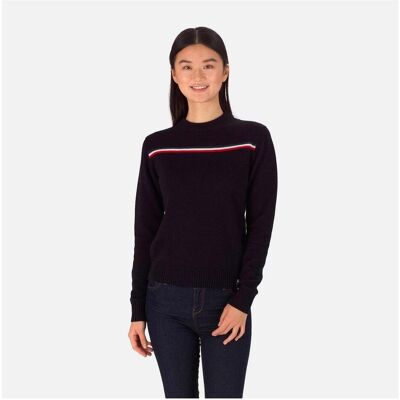 Rossignol, Damen, Pullover, W Audrine Knit Dark Navy, Blau, (XS) Rossignol, Damen, Pullover, W Audrine Knit Dark Navy, Blau, (XS)
