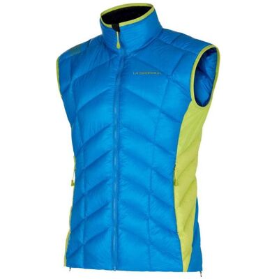 Herren, Westen, Kamizelka puchowa La Sportiva Aiguille Down Vest - electric blue/lime punch rozmiar: m, Blau, Grün, (M) Herren, Westen, Kamizelka puchowa La Sportiva Aiguille Down Vest - electric blue/lime punch rozmiar: m, Blau, Grün, (M)