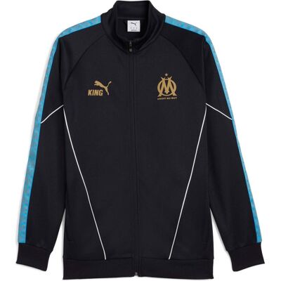 Puma Herren, Trainingsjacken, OM KING Anthem Jacket (M), Blau, M Puma Herren, Trainingsjacken, OM KING Anthem Jacket (M), Blau, M