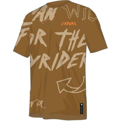 Endura, Herren, Velotrikot, Singletrack Print S/S Trikot (XXL), Bronze, XXL Endura, Herren, Velotrikot, Singletrack Print S/S Trikot (XXL), Bronze, XXL