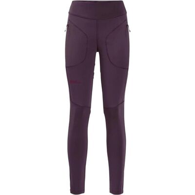 Jack Wolfskin, Damen, Hosen, Salmaser Tights W, Violett, (XS) Jack Wolfskin, Damen, Hosen, Salmaser Tights W, Violett, (XS)